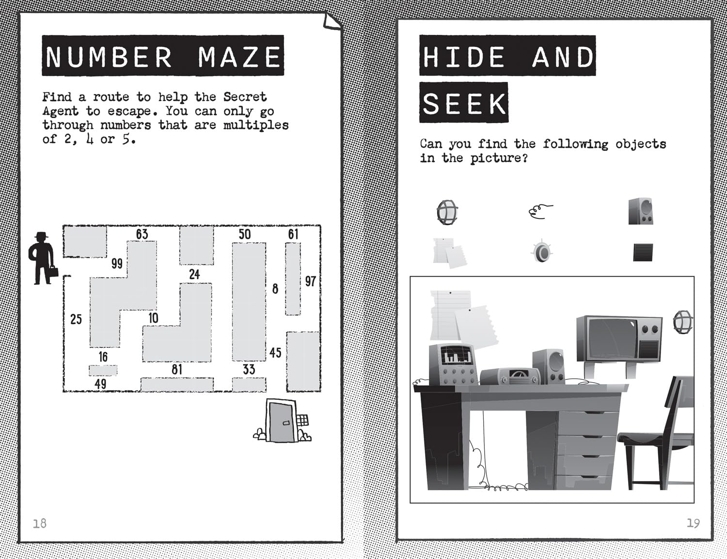 Spy Agency Puzzle Book: The Hidden Hacker