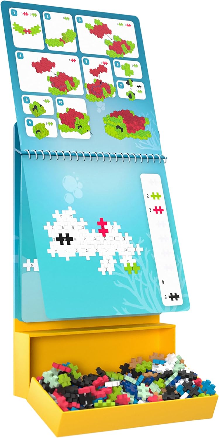 Plus-Plus Activity Pad: Ocean