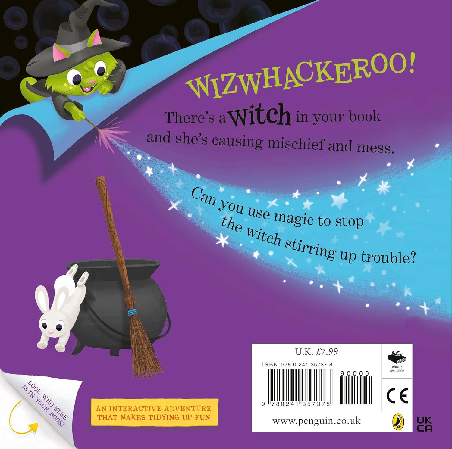 Theres A Witch In Your Book (Board Book)