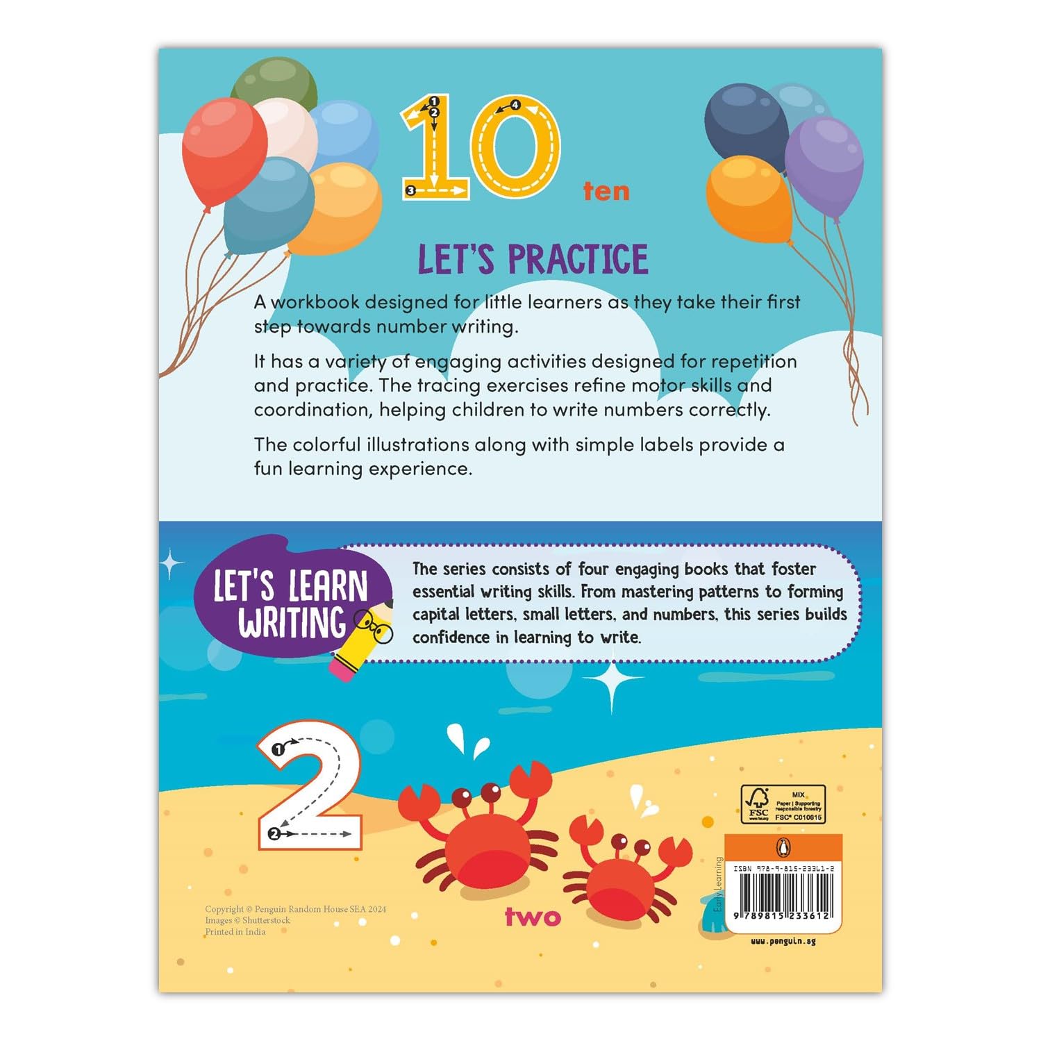 Lets Learn Writing: Numbers 1 To 20