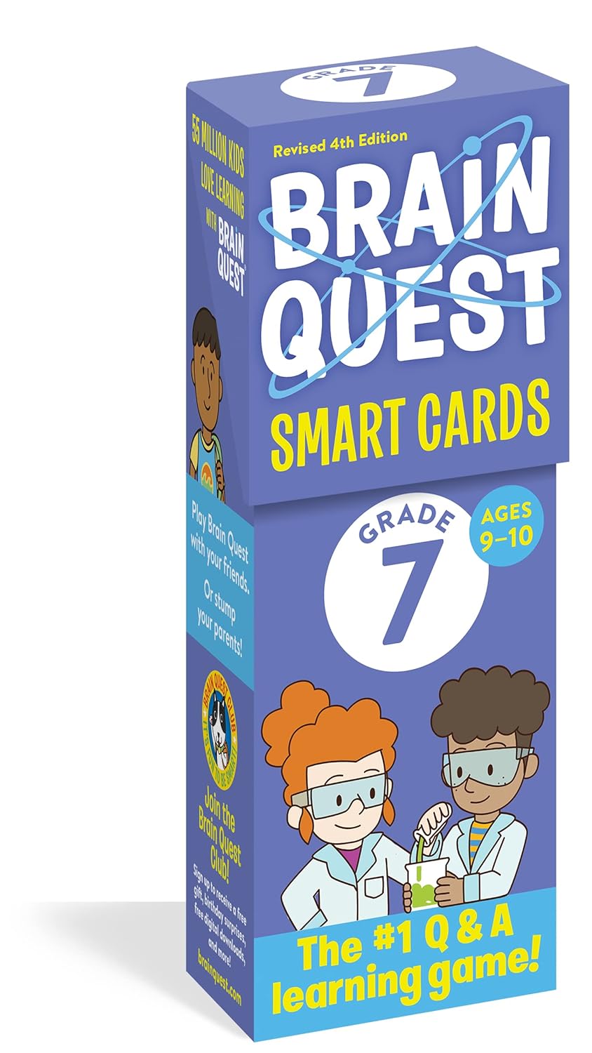 Brain Quest Smart Cards: Grade 7 (Ages 12-13)
