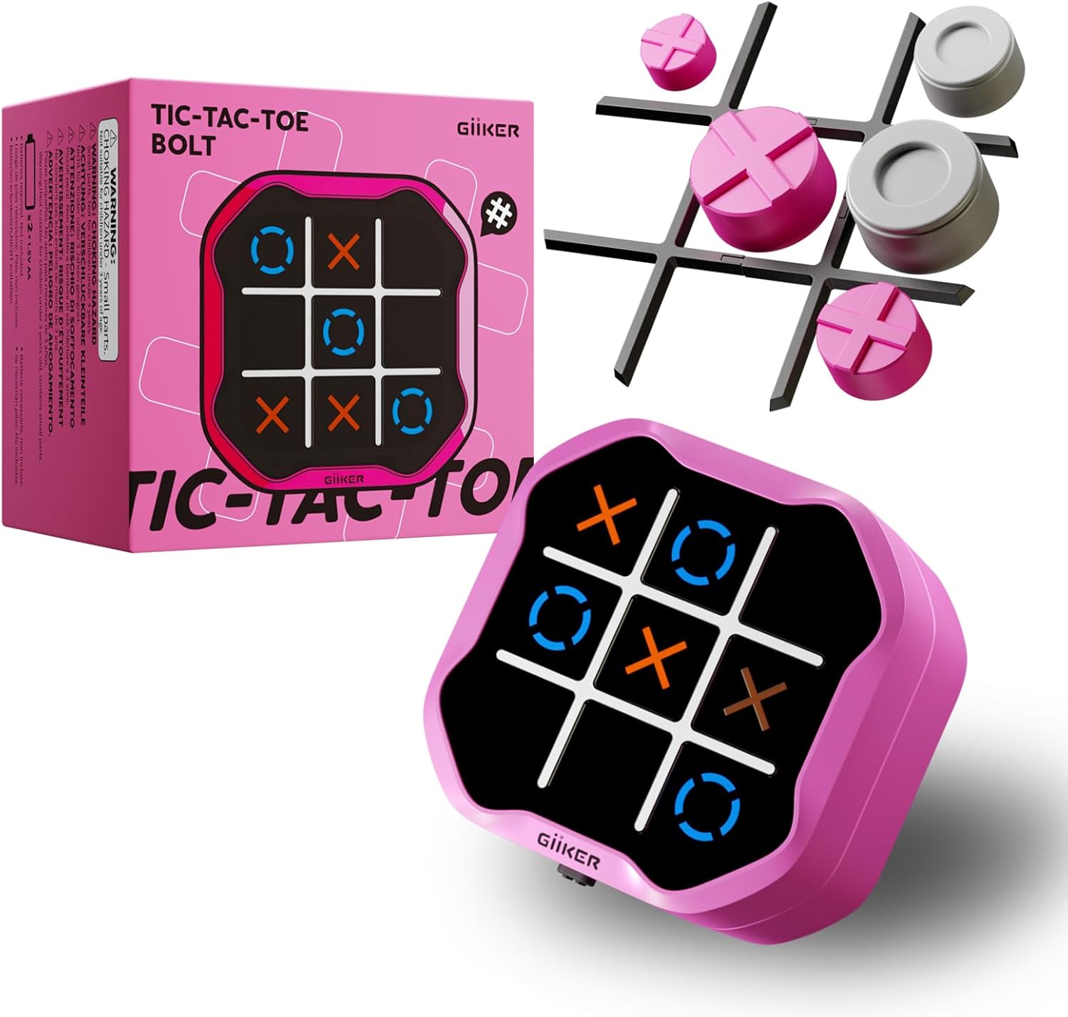 GiiKER Tic-Tac-Toe Bolt (Pink)