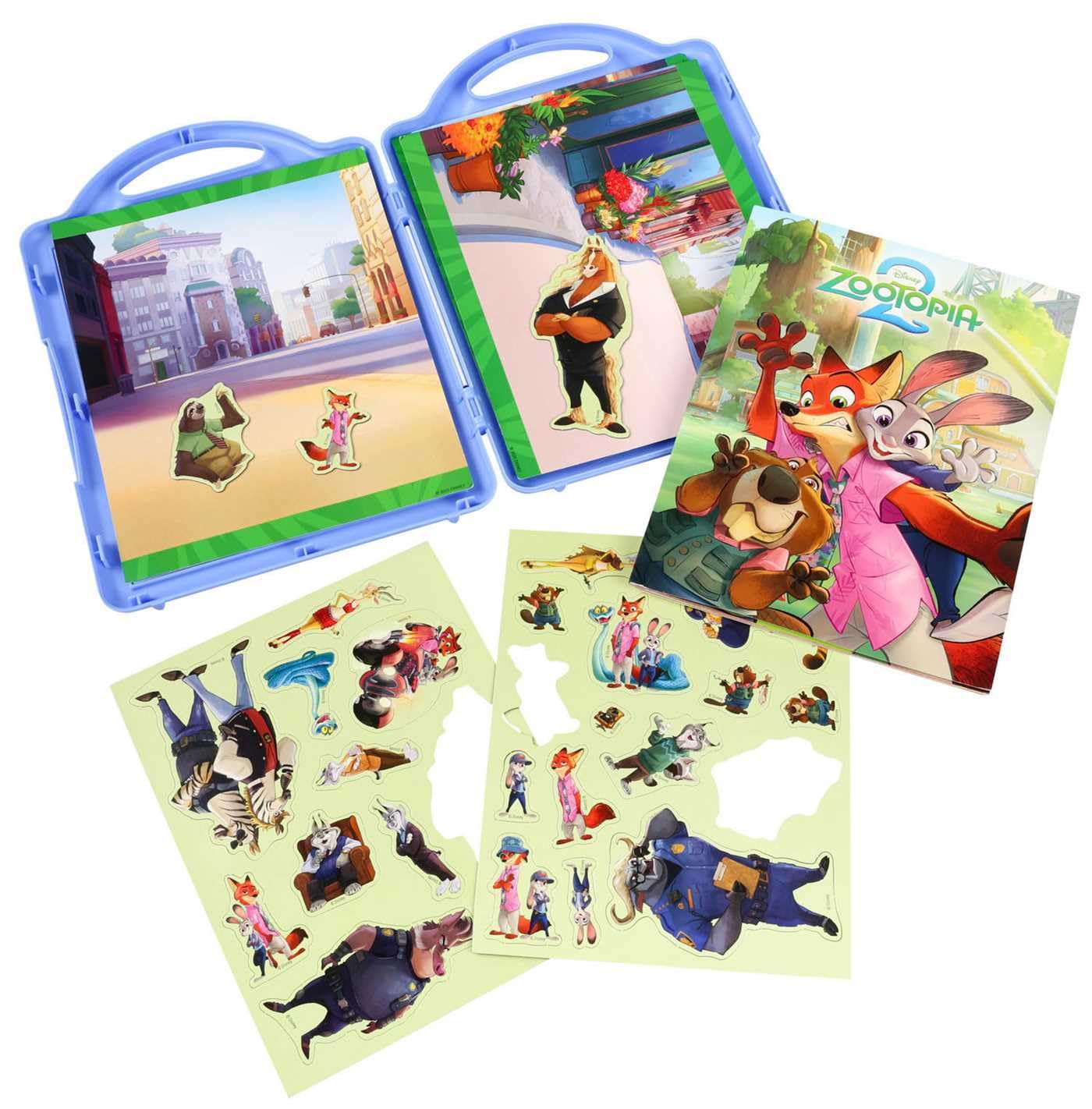 Book And Magnetic Play Set: Zootopia 2