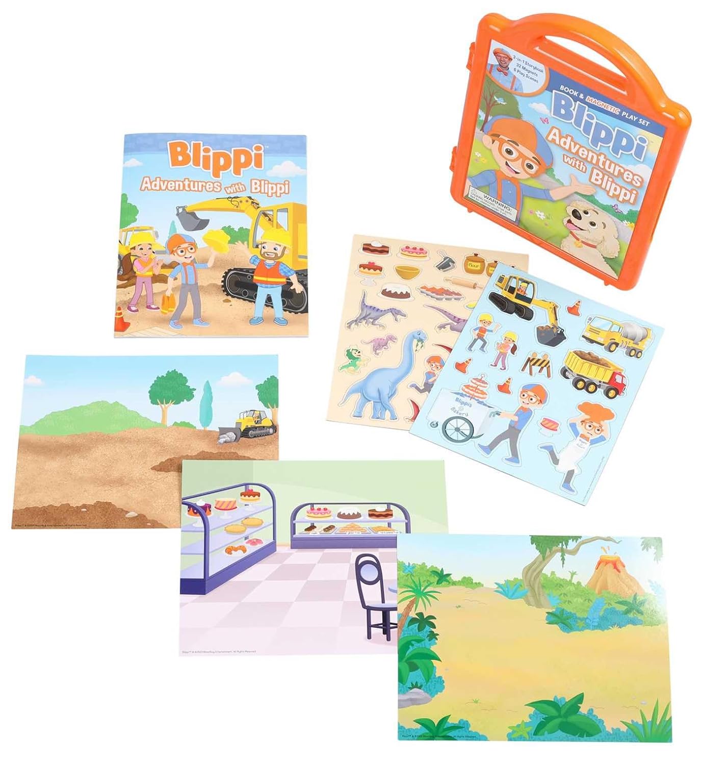 Magnetic Play Set: Adventures With Blippi