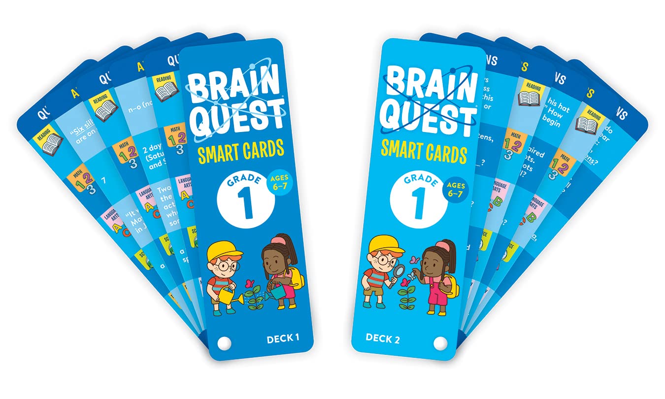 Brain Quest Smart Cards: Grade 1 (Ages 6-7)