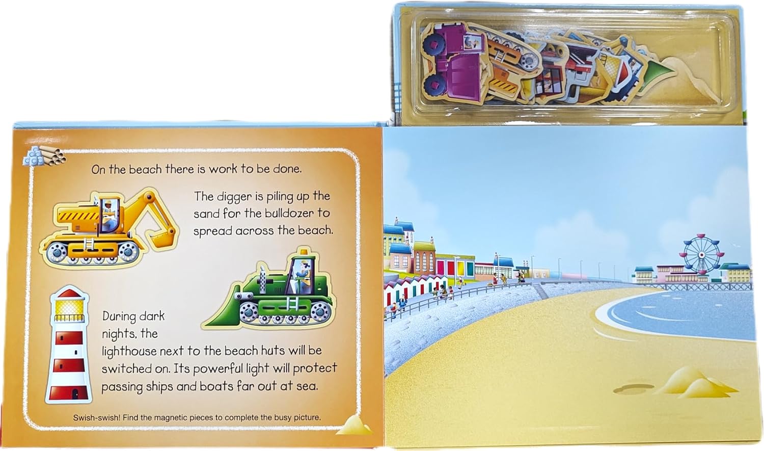 Magnetic Play And Learn: Construction Site