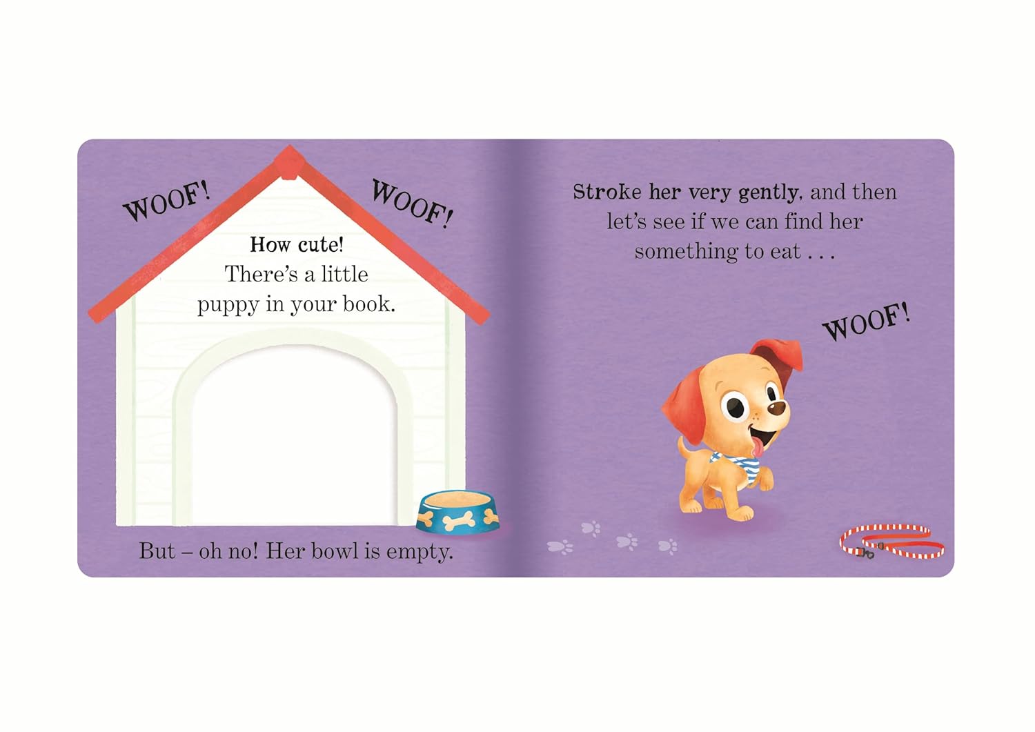 Theres A Little Puppy In Your Book (Board Book)