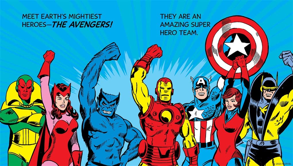 A Mighty Marvel First Book: The Avengers