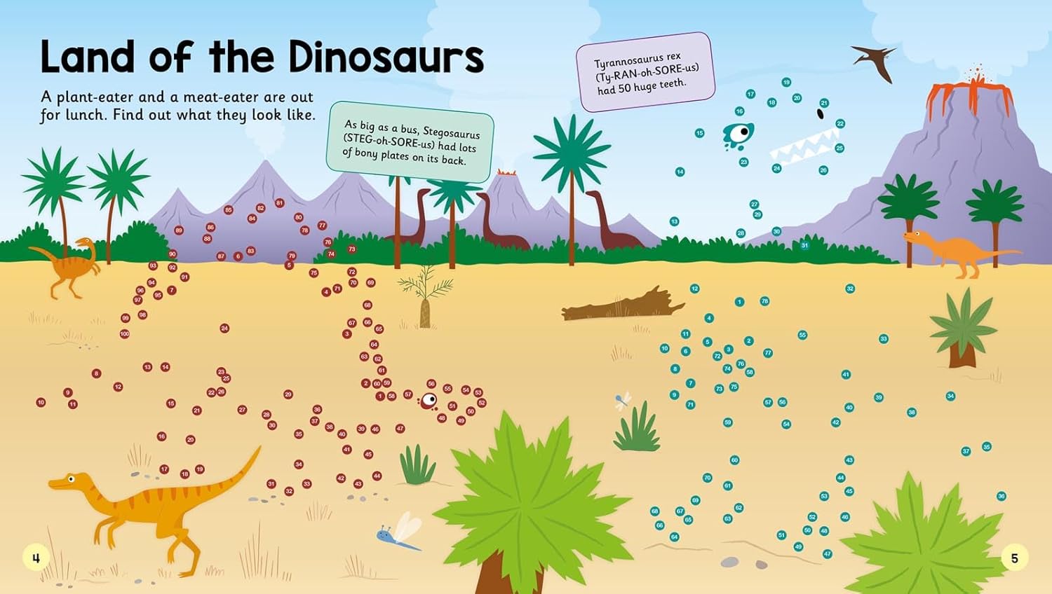 Dinosaur Dot To Dots