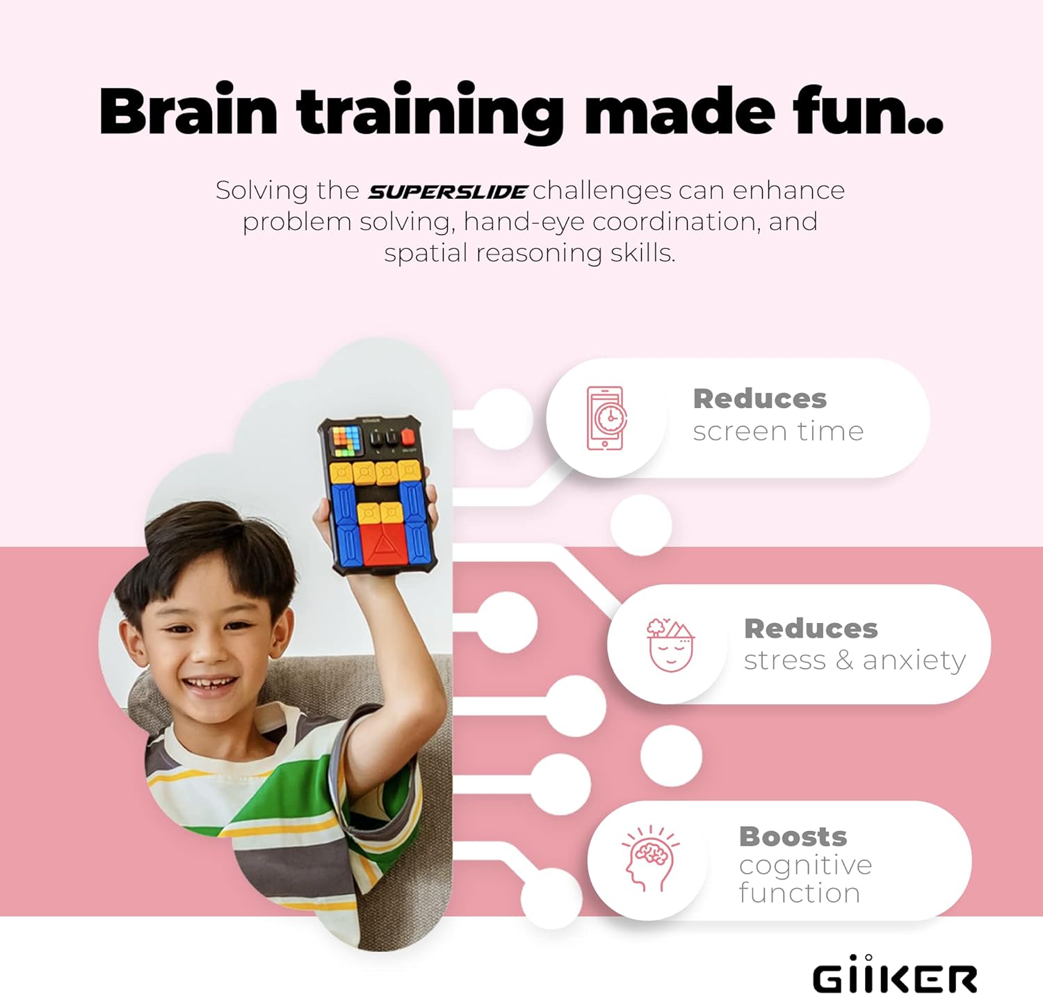 GiiKER Super Slide (Pink)