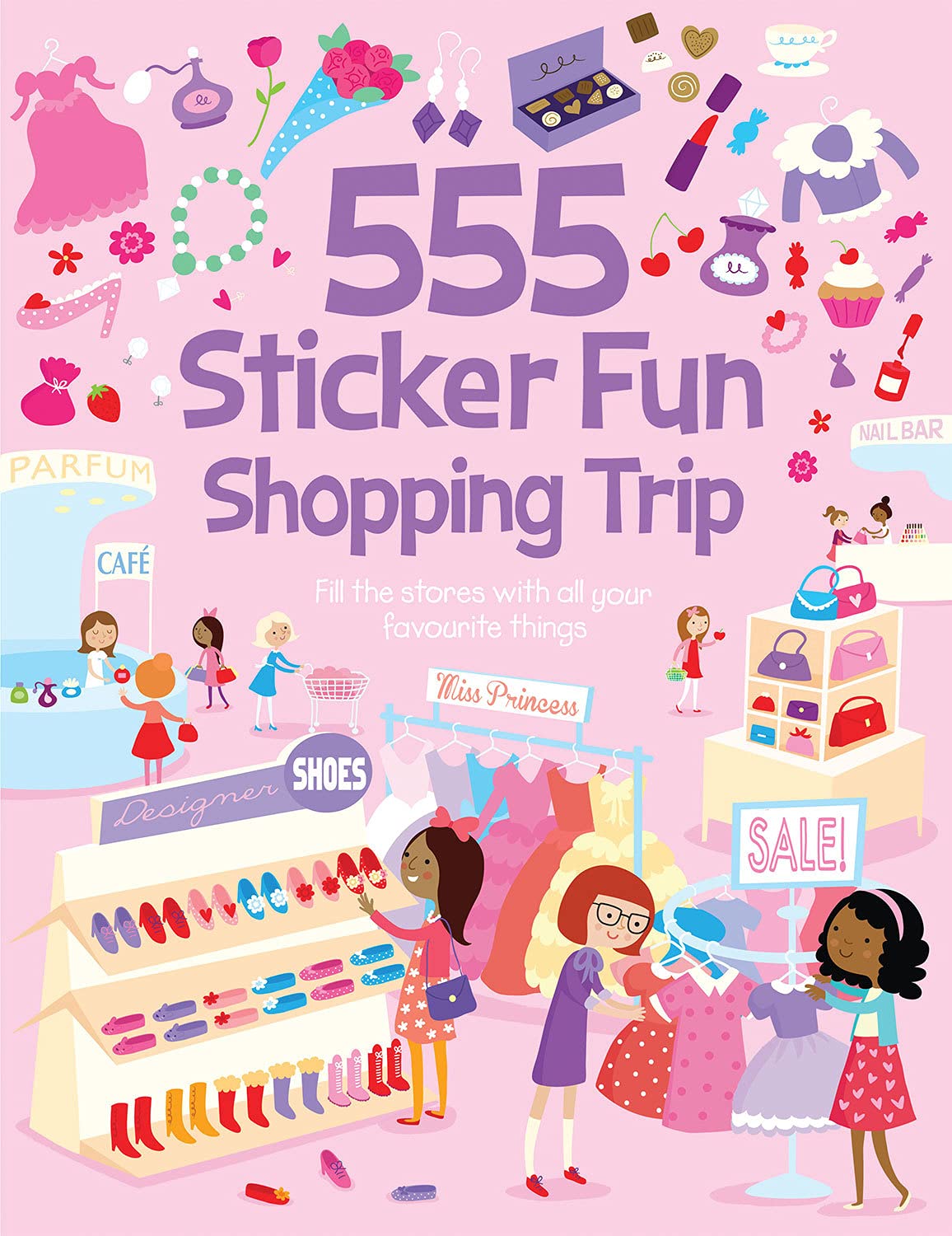 555 Sticker Fun Shopping Trip Fun