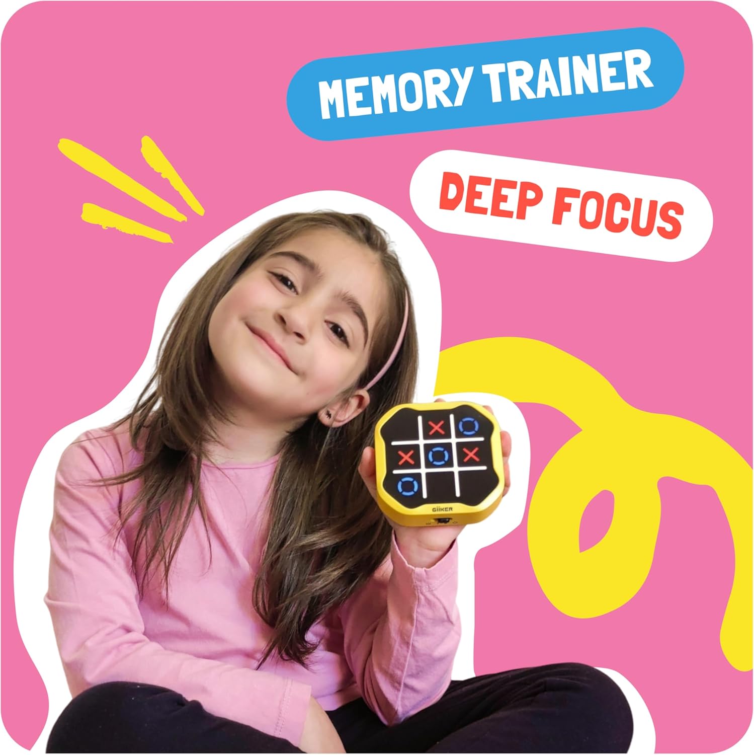 GiiKER Tic-Tac-Toe Bolt (Pink)