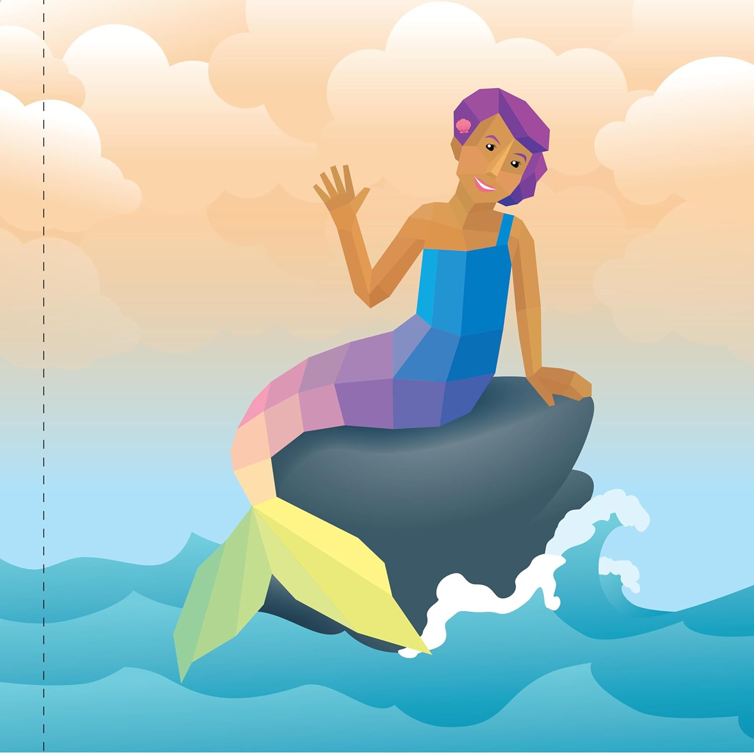 Paint By Sticker Kids: Mermaids and Magic