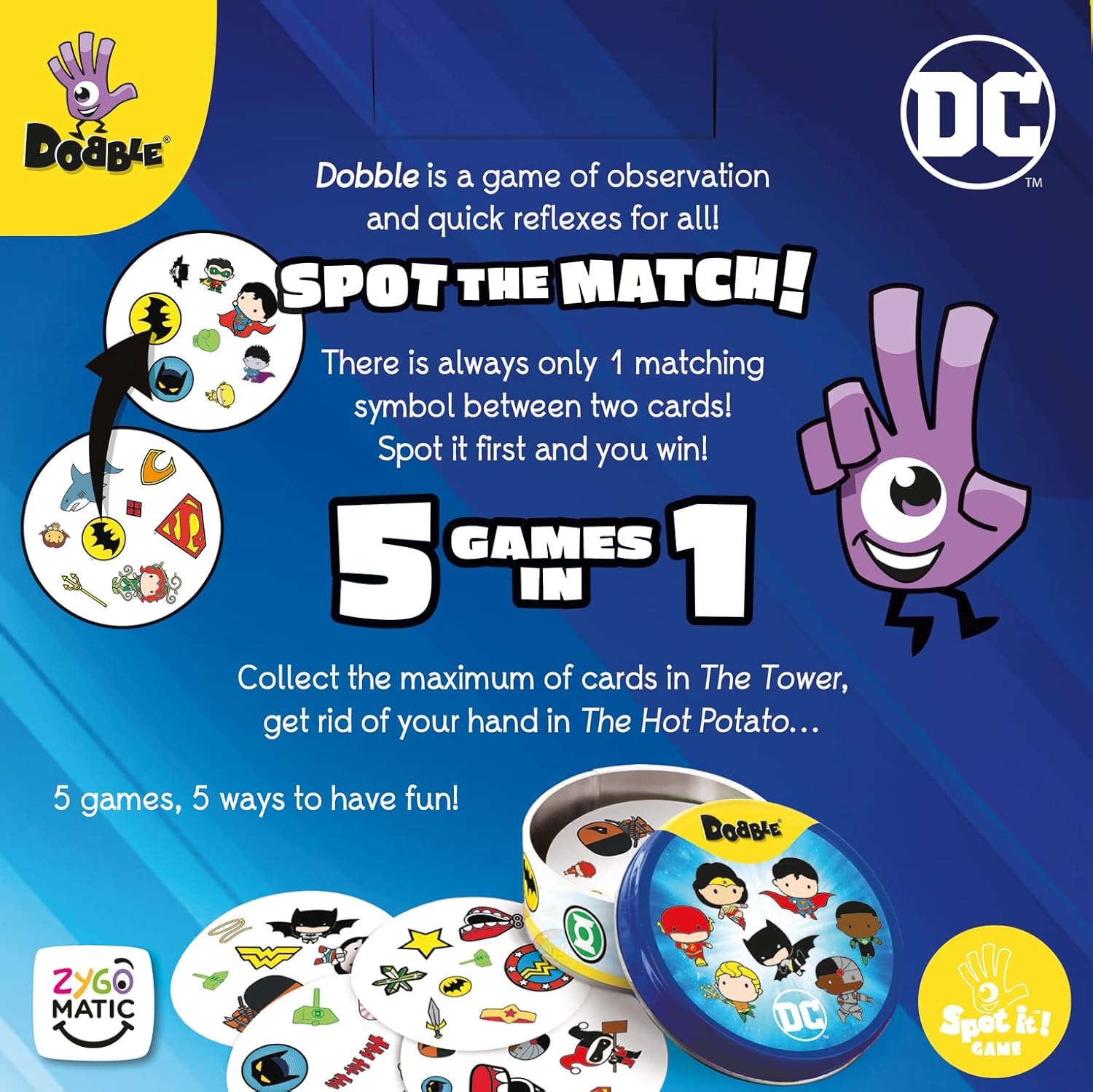 Dobble DC Universe