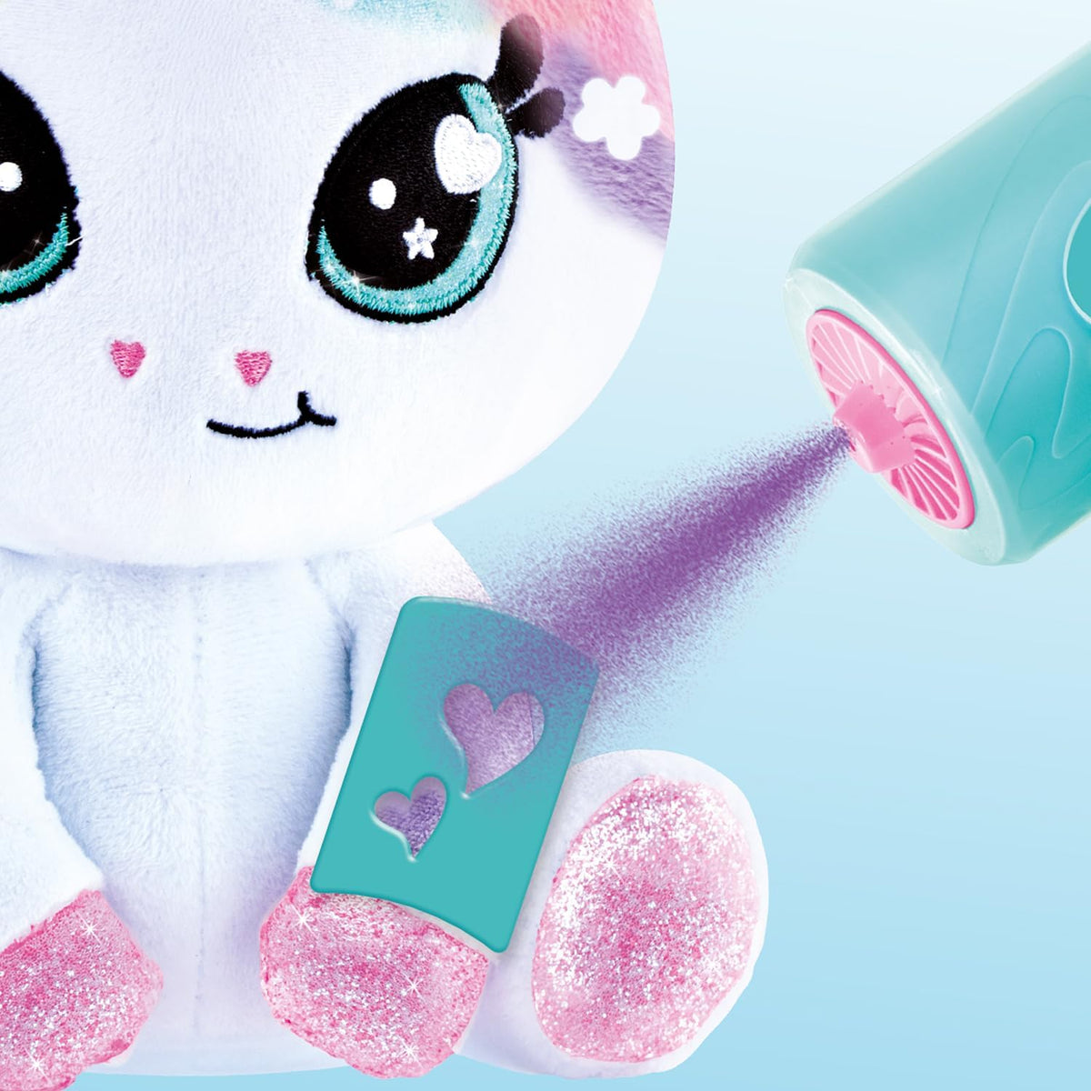 Canal Toys Airbrush Plush: Sparkle Unicorn