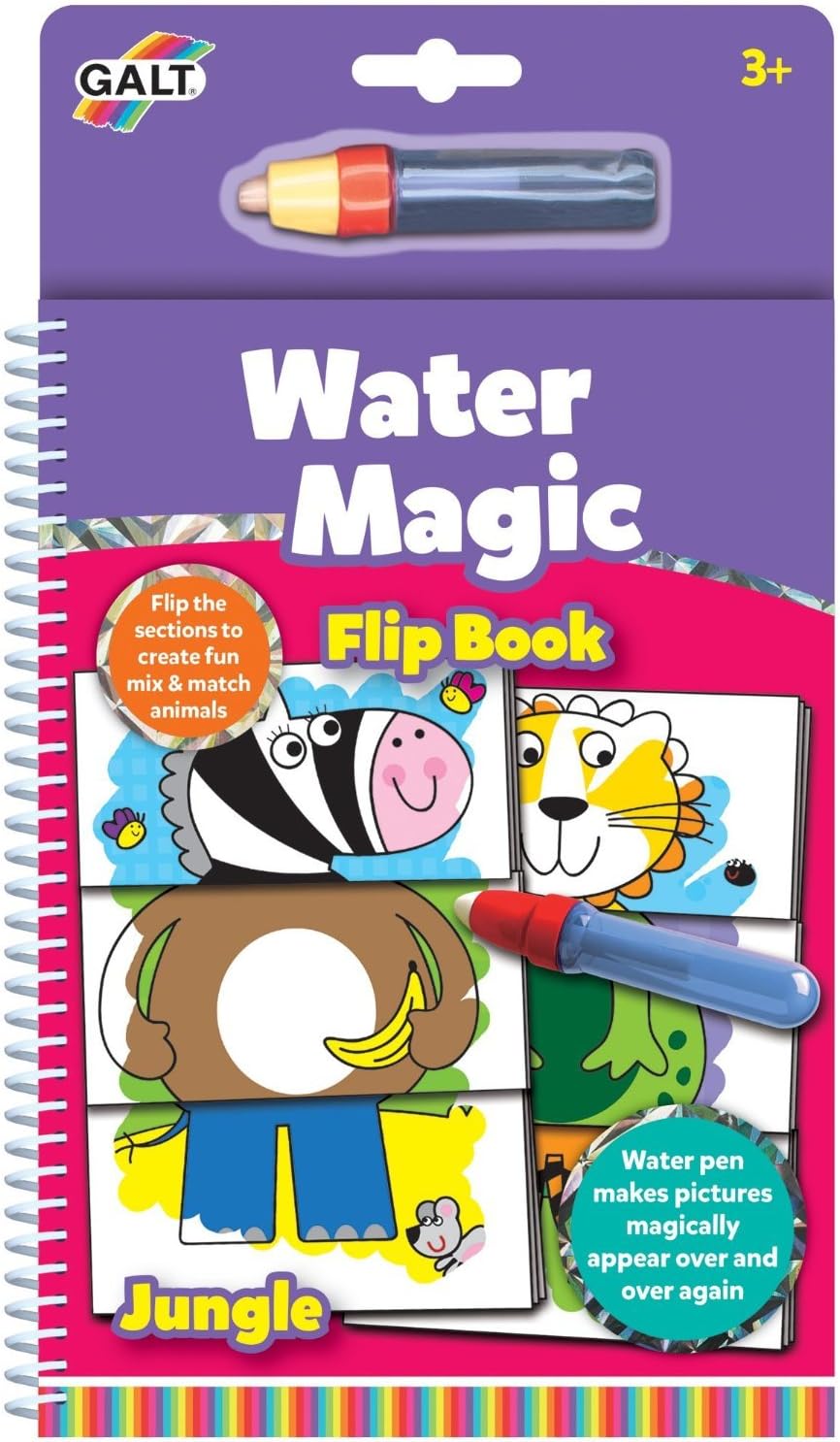 Galt Water Magic Flip Book: Jungle