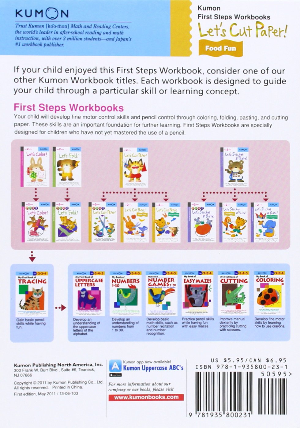 Kumon Lets Cut Paper! Food Fun