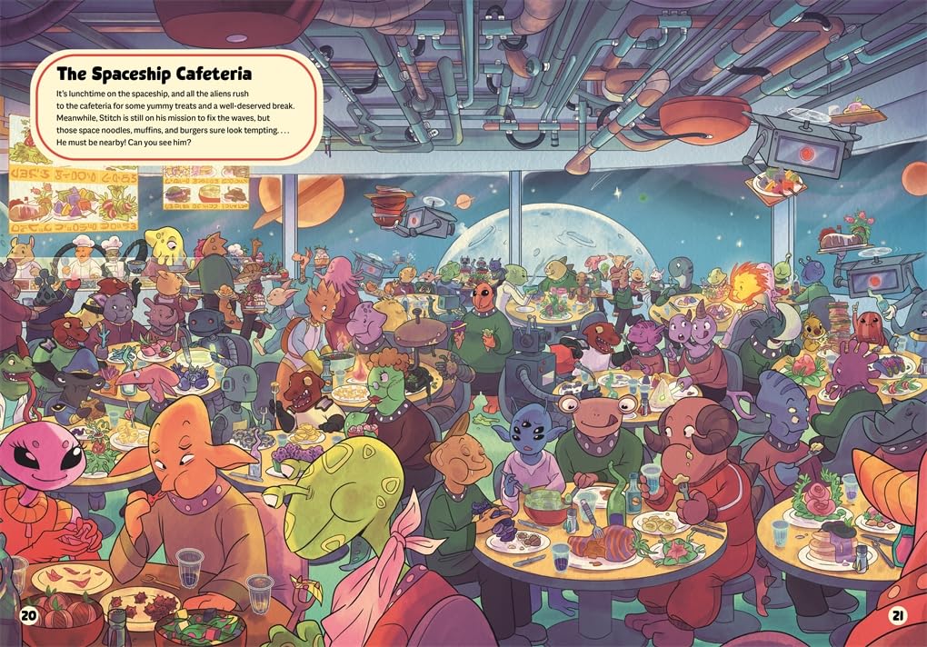 A Search And Find Activity Book: Wheres Stitch? (Halloween)