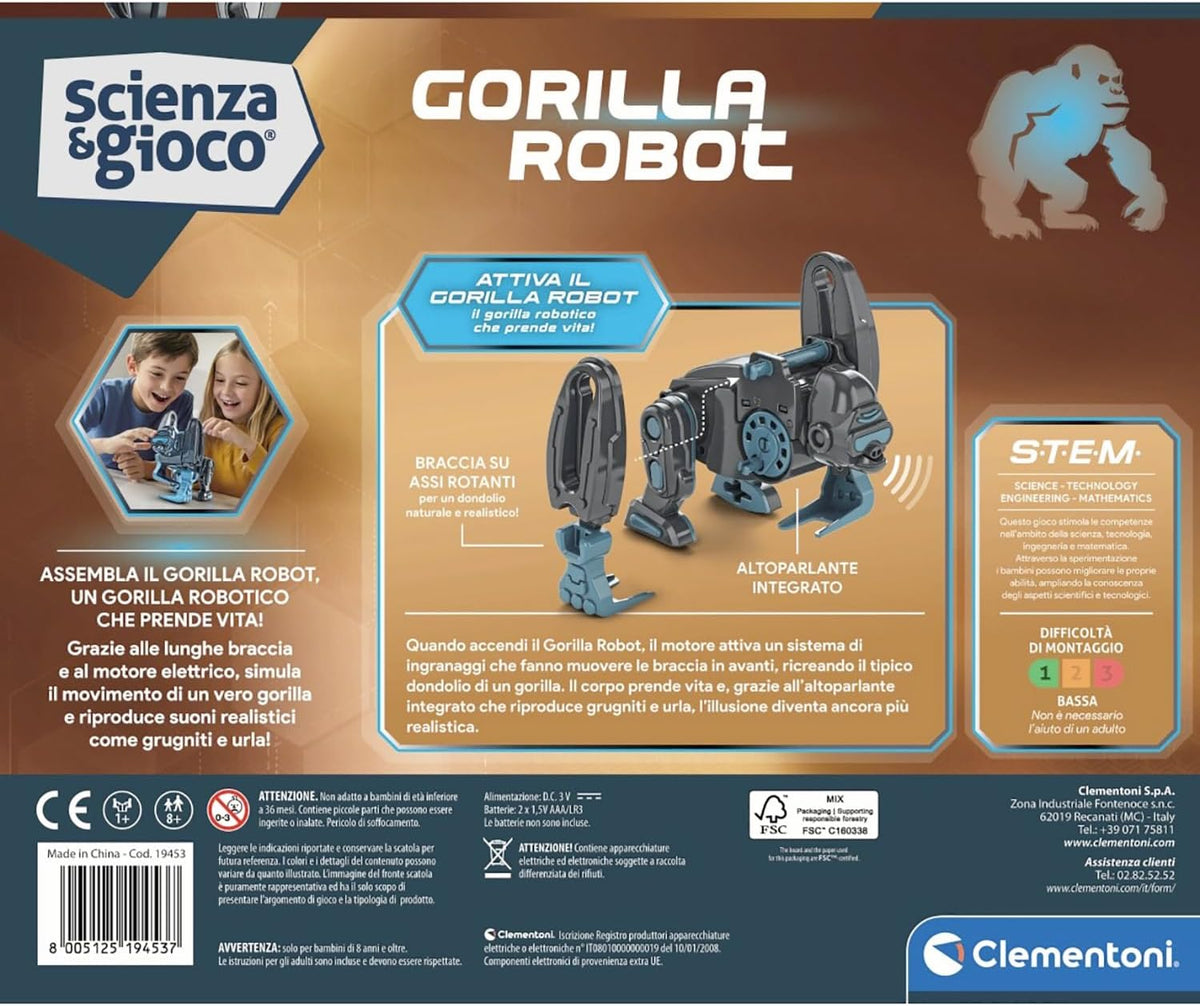 Clementoni Anibots Gorilla Power