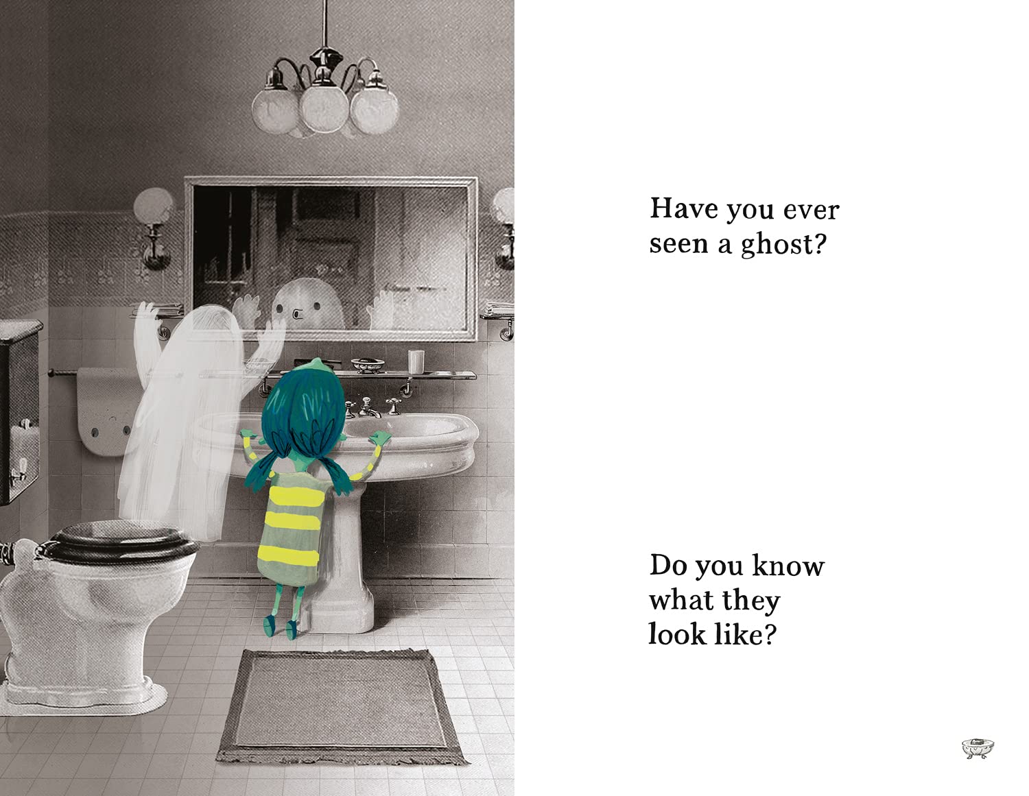 There’s A Ghost In This House by Oliver Jeffers