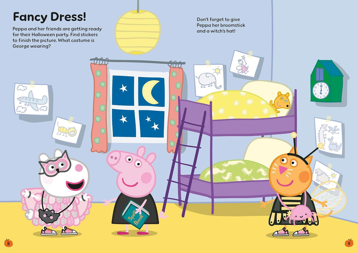 Peppa's Halloween Sticker Activity Book