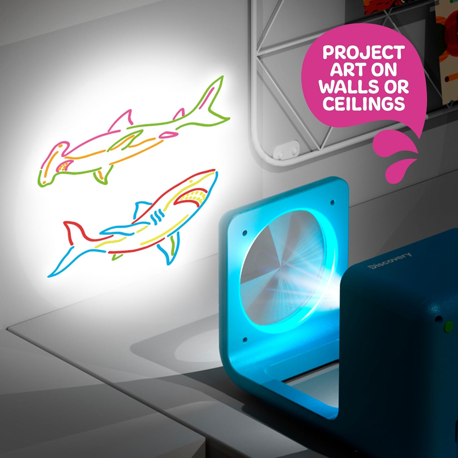 Discovery Mindblown Doodle Projector: Light Art Station