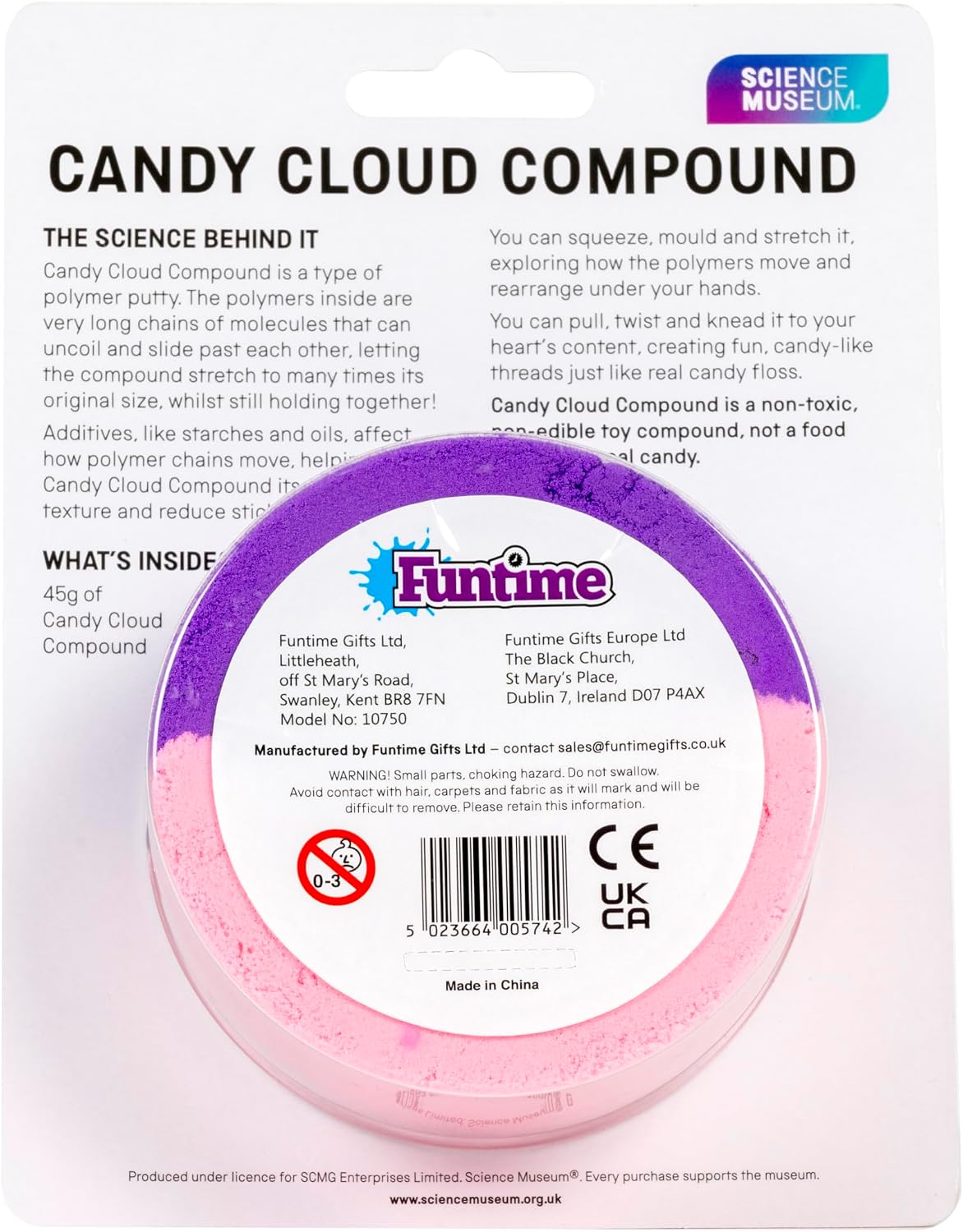 Funtime Gifts Cotton Candy Slime