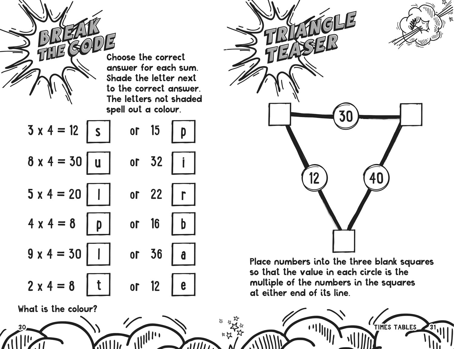 Times Tables Games For Big Thinkers