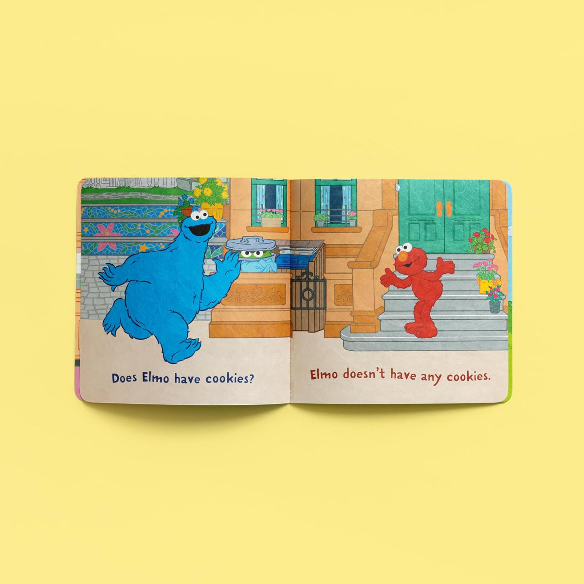 Indestructibles: Sesame Street Cookie Monster Finds A Snack