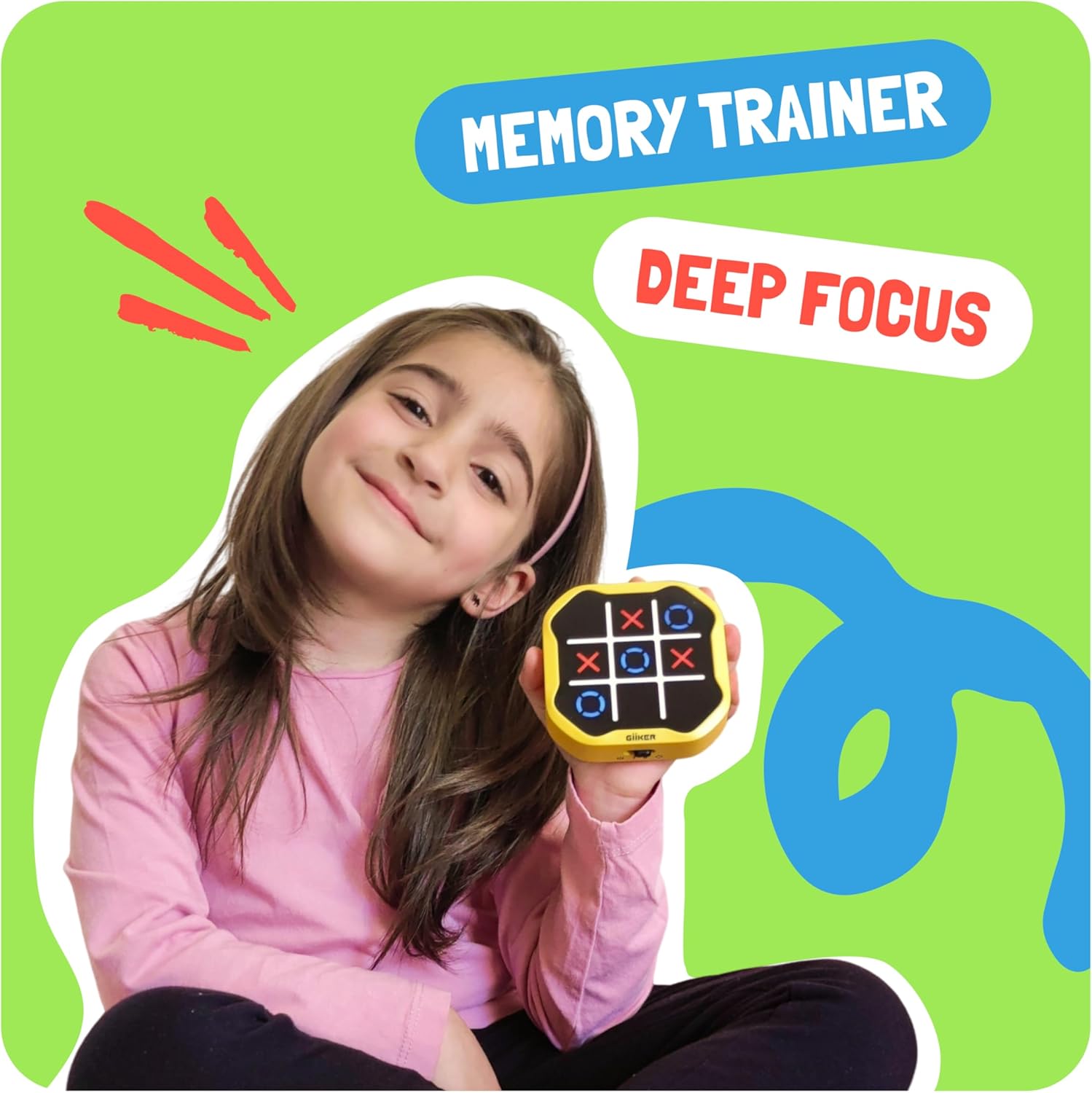 GiiKER Tic-Tac-Toe Bolt (Green)