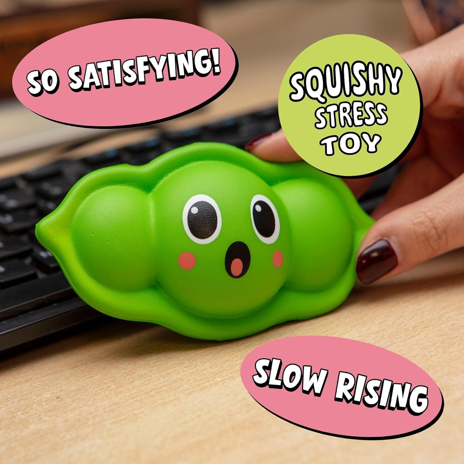 Boxer Gifts Stress Toy: Squeazy Peasy