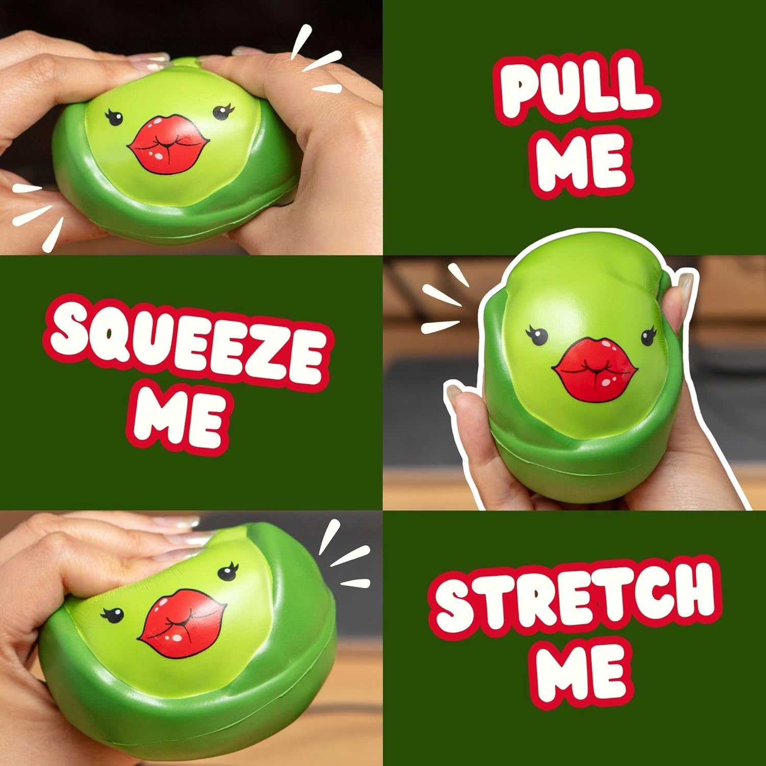 Boxer Gifts Stress Toy: Brussels Pouts