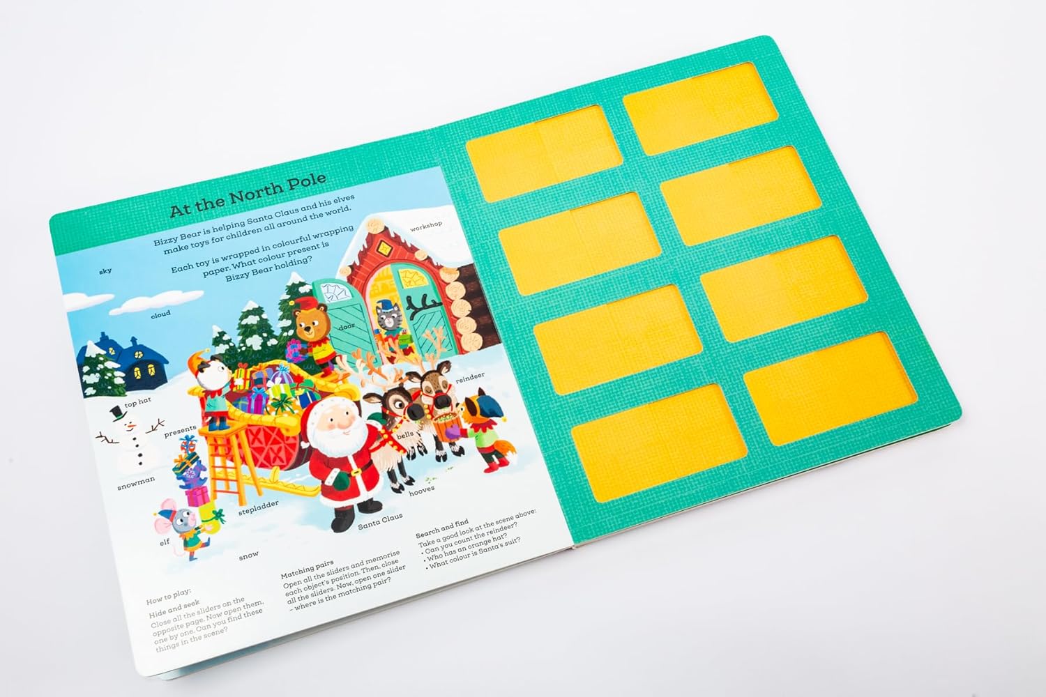 Bizzy Bear First Memory Game Christmas