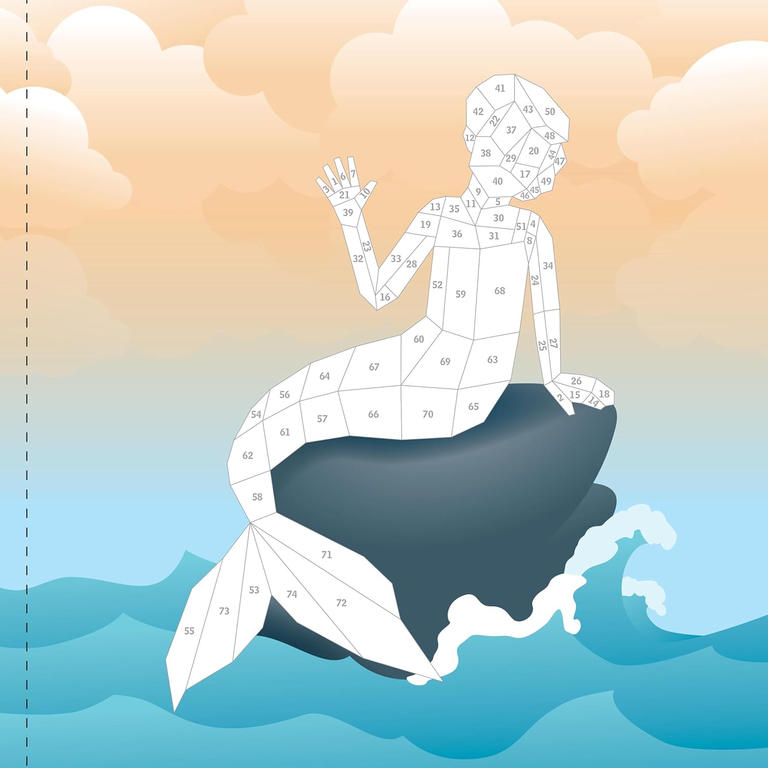 Paint By Sticker Kids: Mermaids and Magic