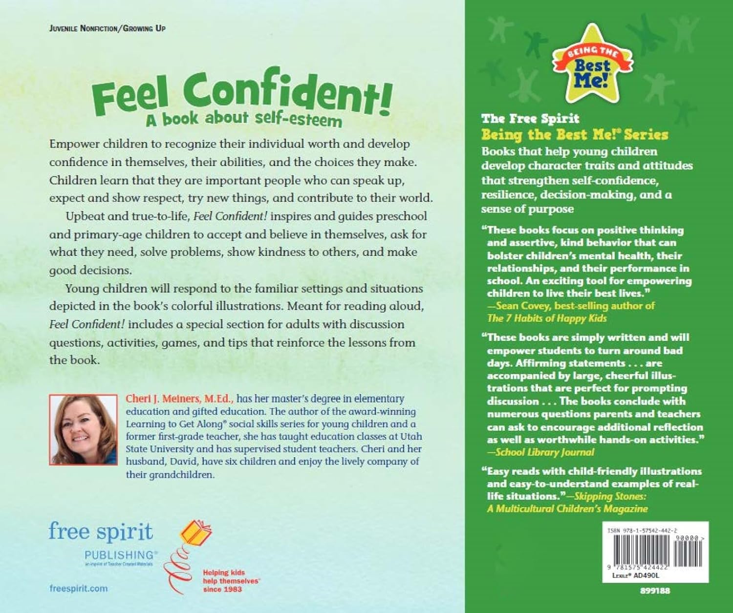 Being The Best Me: Feel Confident! A Book About Self-Esteem