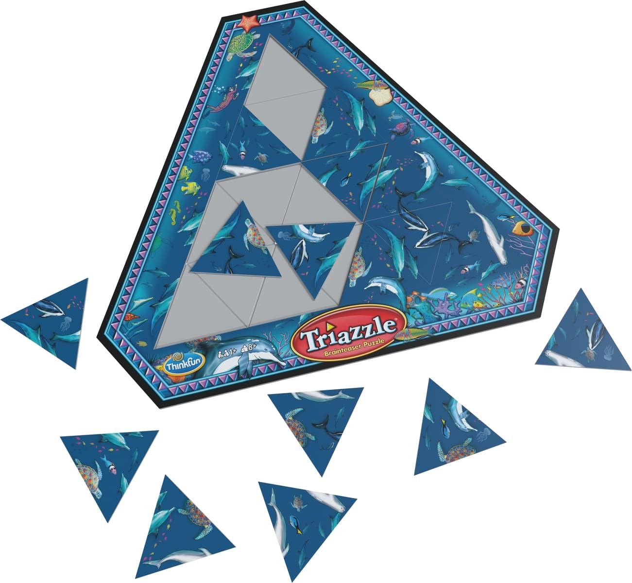 ThinkFun Triazzle Dolphins