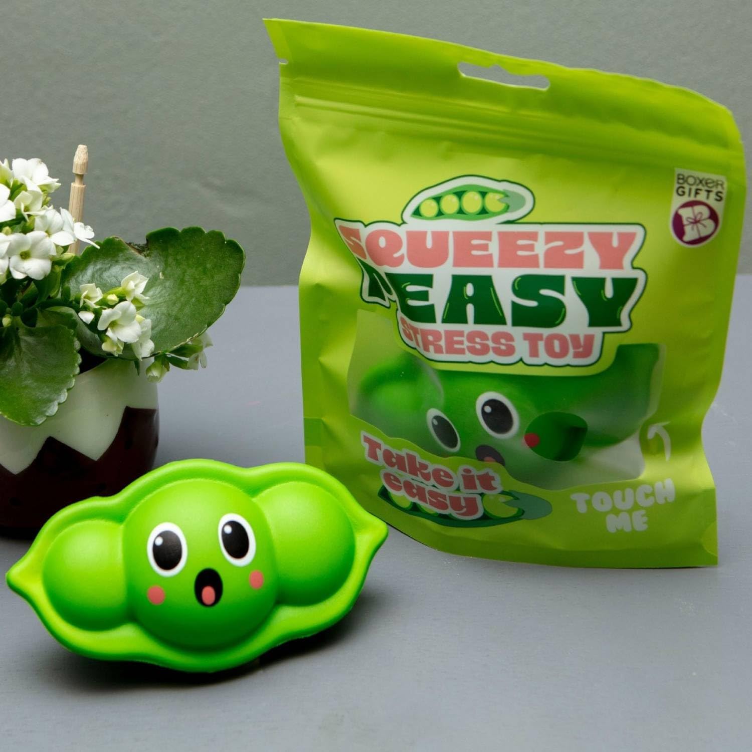 Boxer Gifts Stress Toy: Squeazy Peasy