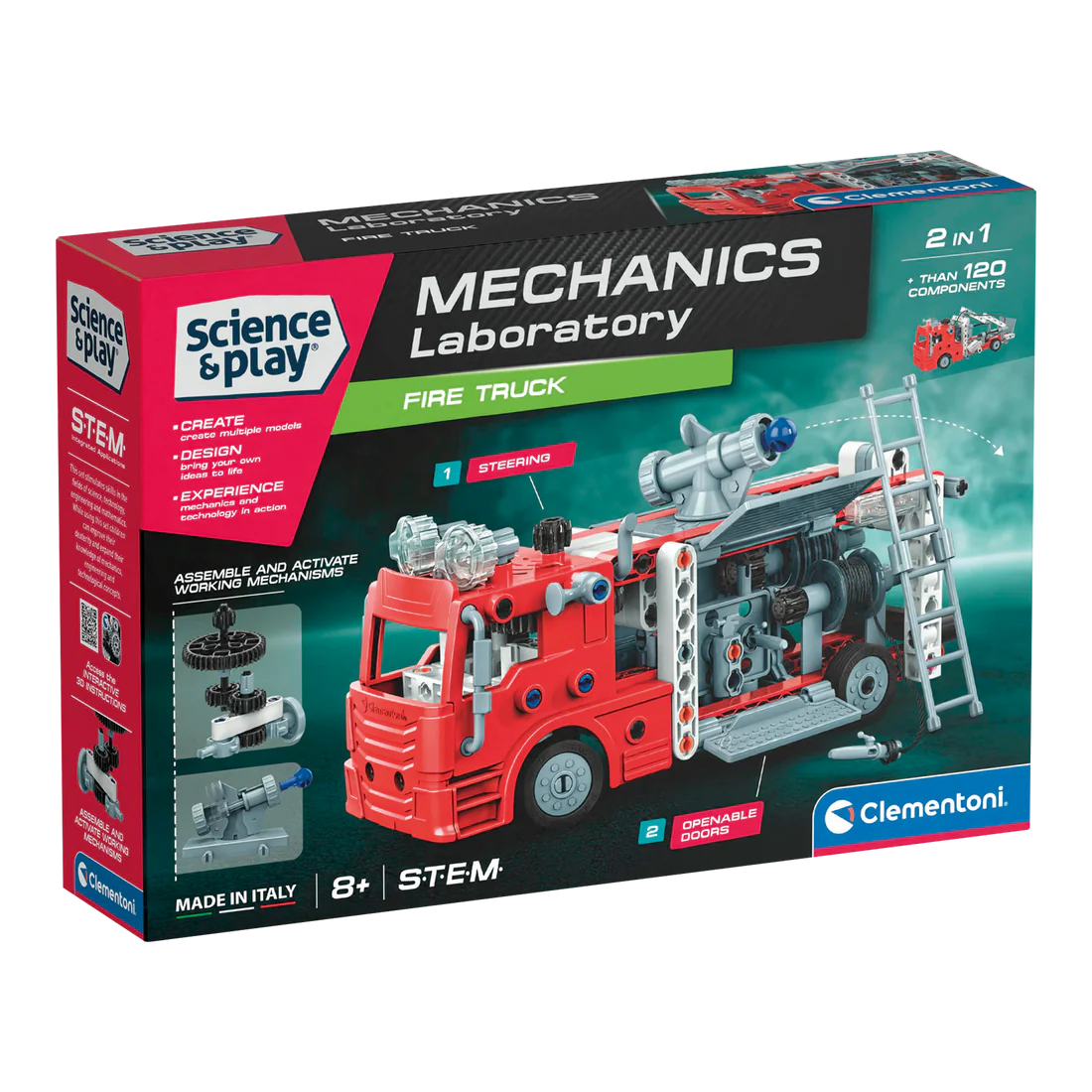 Clementoni Mechanics - Fire Truck