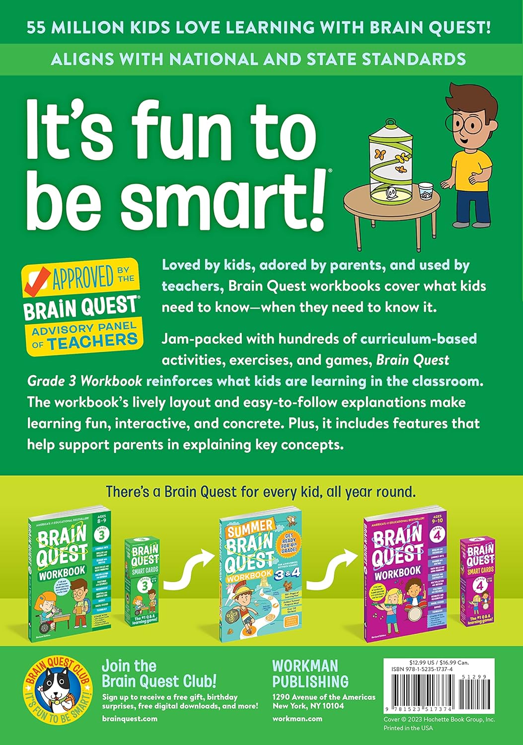Brain Quest Workbooks: Grade 3