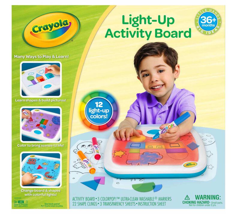 Crayola Young Kids Light-up Activity Board