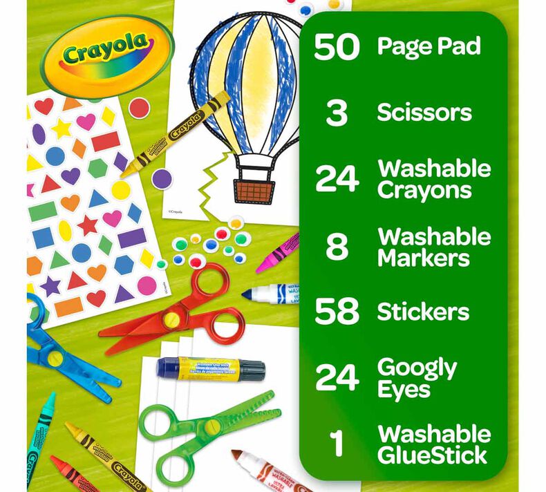Crayola Young Kids Scissors Skills Kit