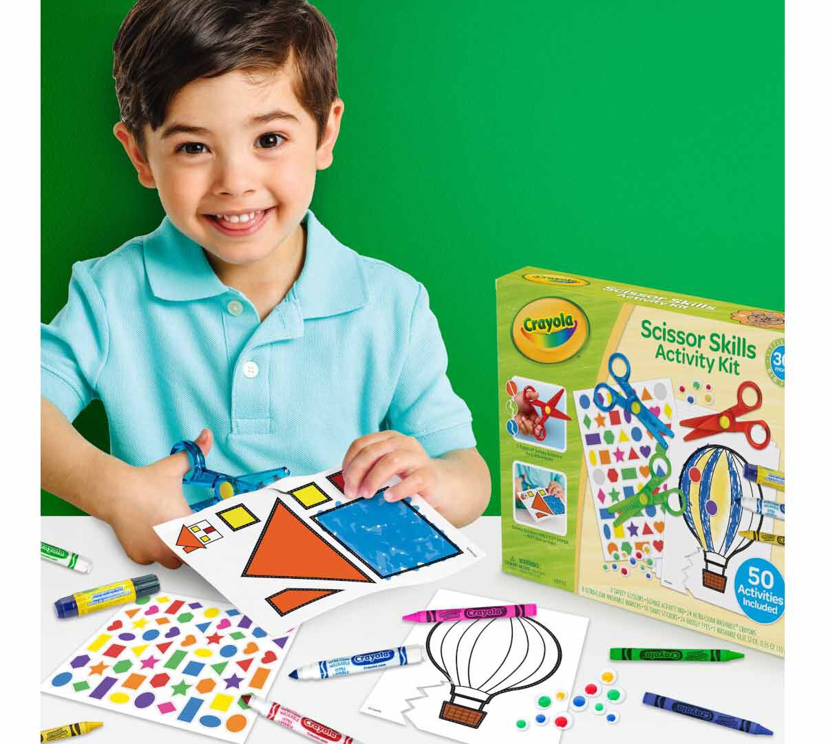 Crayola Young Kids Scissors Skills Kit