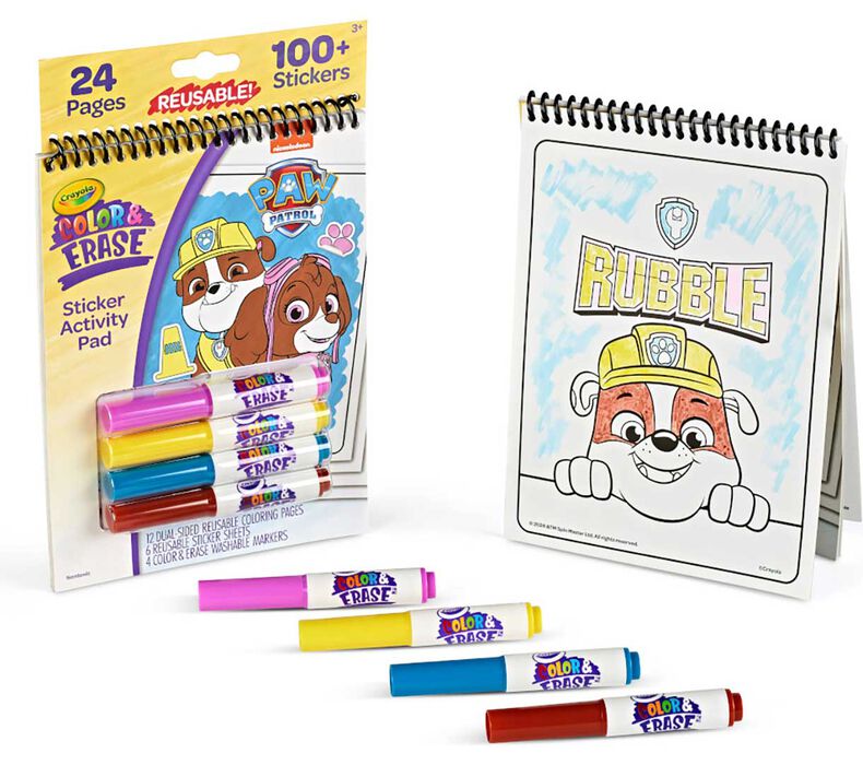 Crayola Color & Erase Activity Pad: Paw Patrol