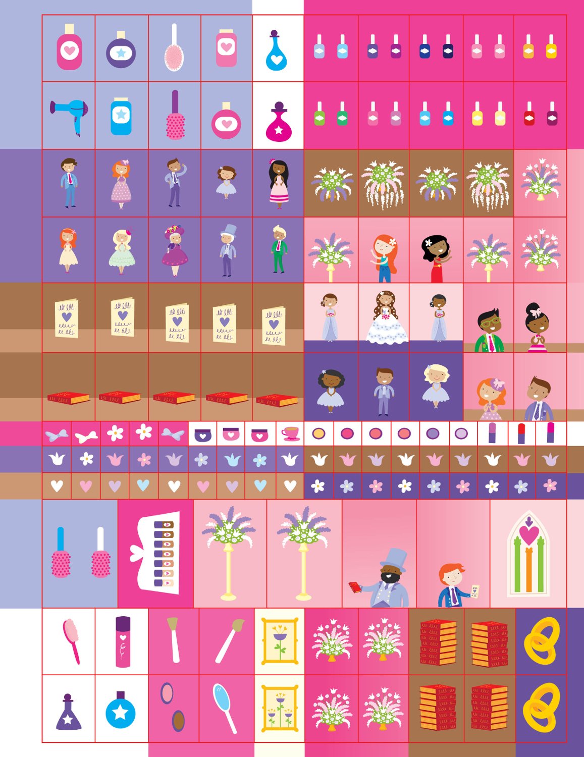555 Sticker Fun Dream Wedding