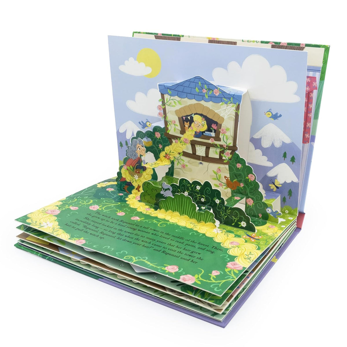 Fairy Tale Pop-Up Book: Rapunzel