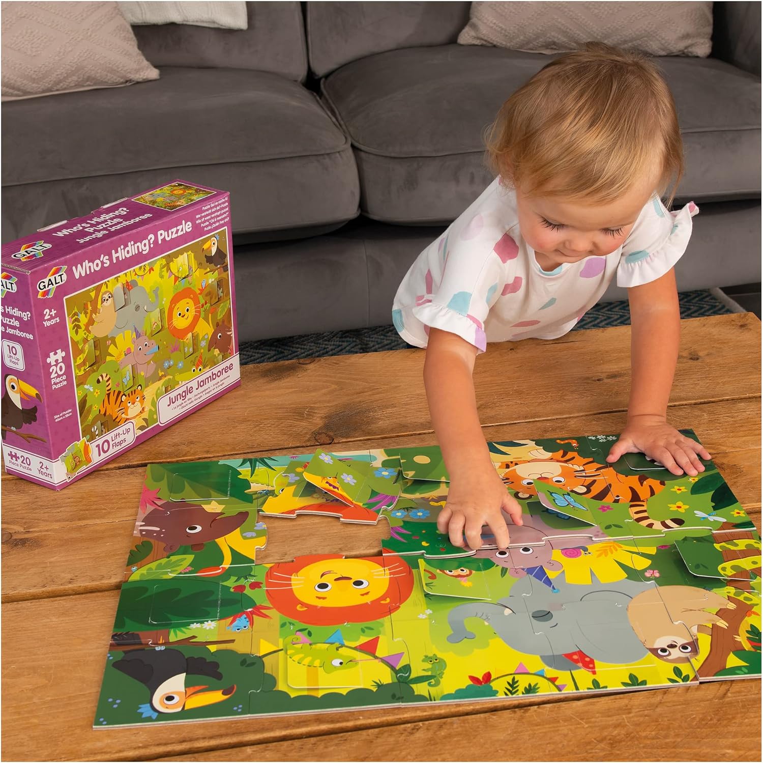 Galt Whos Hiding Puzzles: Jungle Jamboree