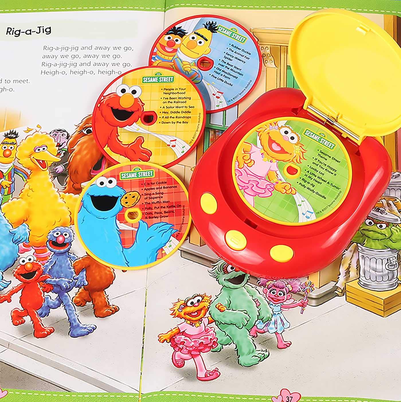 Music Player Storybook: Sesame Street