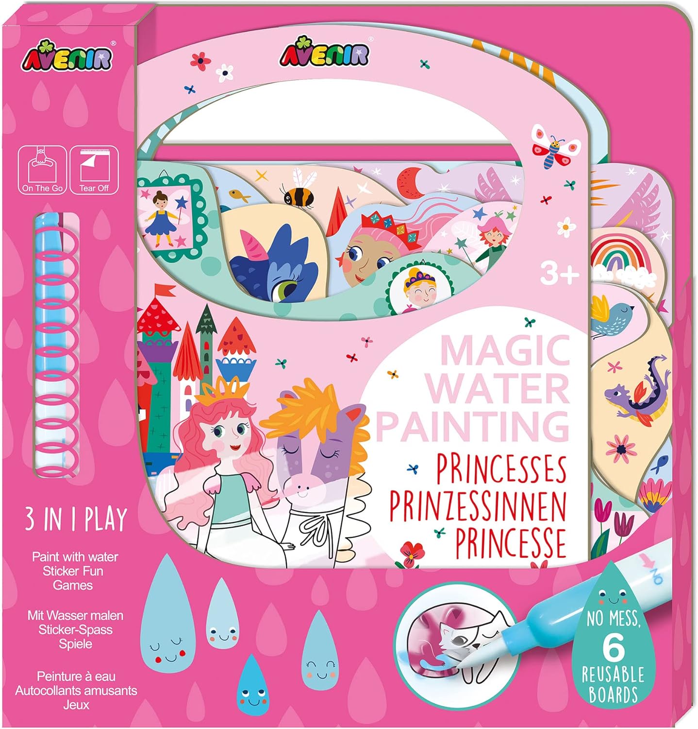 Avenir Magic Water Painting- Princess