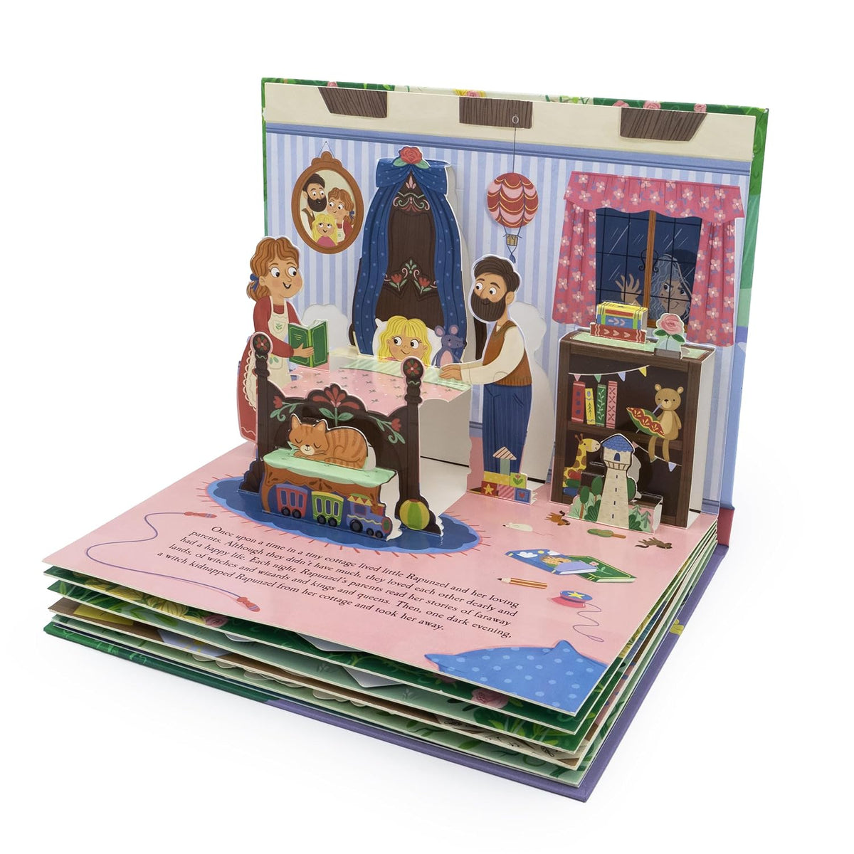 Fairy Tale Pop-Up Book: Rapunzel