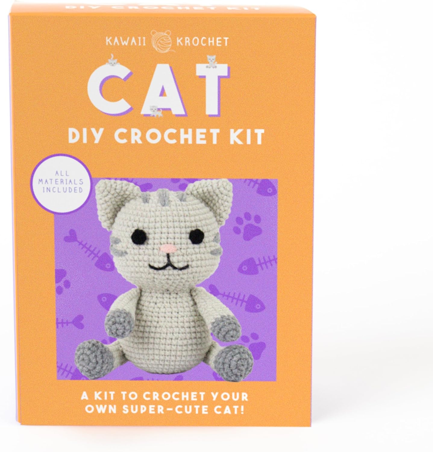 Gift Republic DIY Cat Crochet Kit